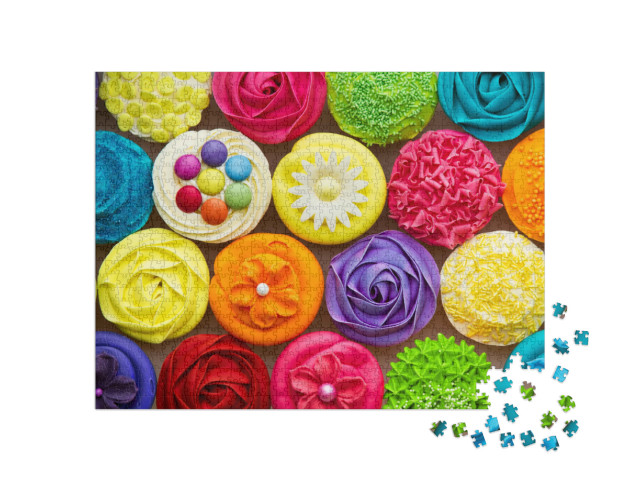 Puzzle 1000 Teile „Cupcakes“