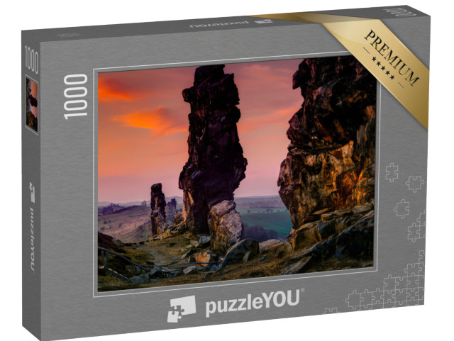 Puzzle 1000 Teile „Teufelsmauer, Harz, Deutschland“