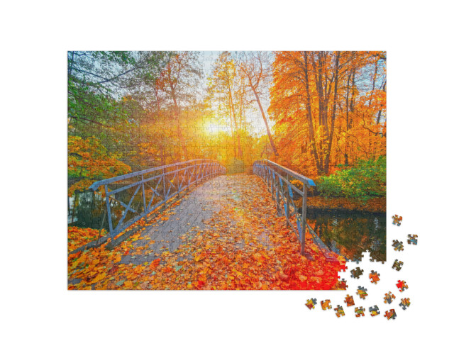 Puzzle 1000 Teile „Herbstliche Natur“