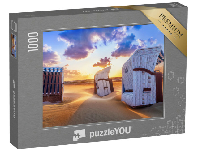 Puzzle 1000 Teile „Sonnenuntergang an der Ostsee “