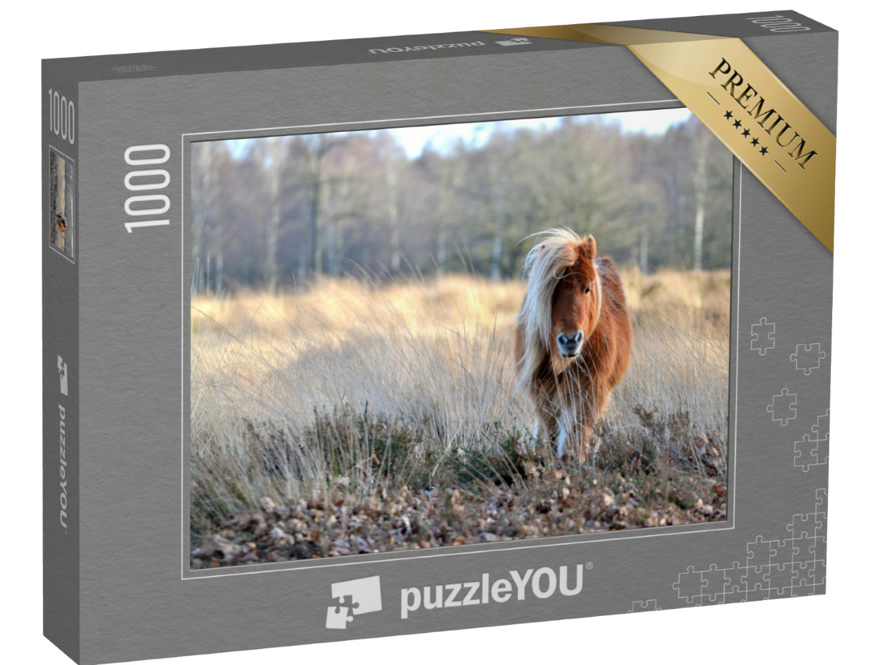 Puzzle 1000 Teile „Wunderschönes Pony“