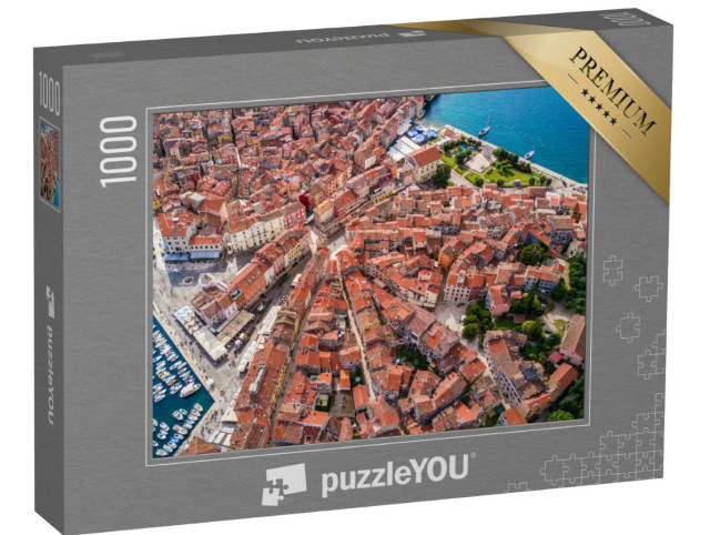 Puzzle 1000 Teile „Altstadt von Rovinj, Istrien, Kroatien“