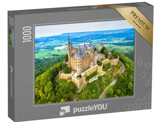 Puzzle 1000 Teile „Burg Hohenzollern auf der Schwäbischen Alb“