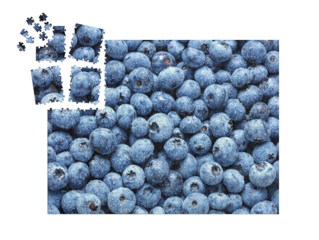 Puzzle „Frische saftige Heidelbeeren“ | SMART SORTED® 1000 Teile