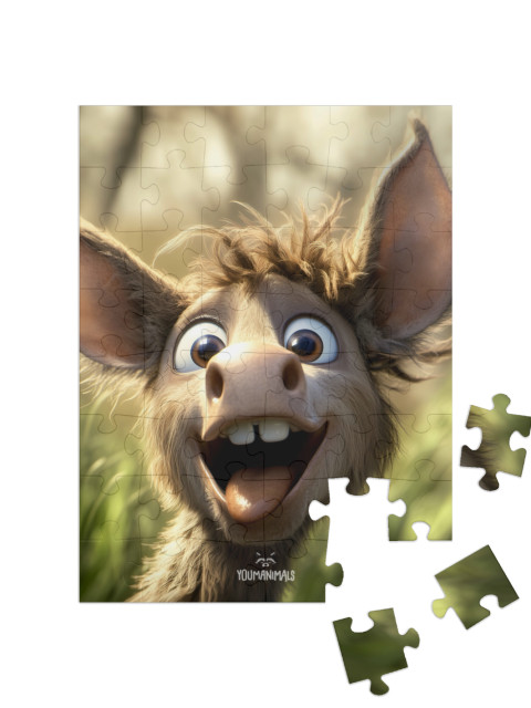 Puzzle 48 Teile „YOUMANIMALS: Donut“