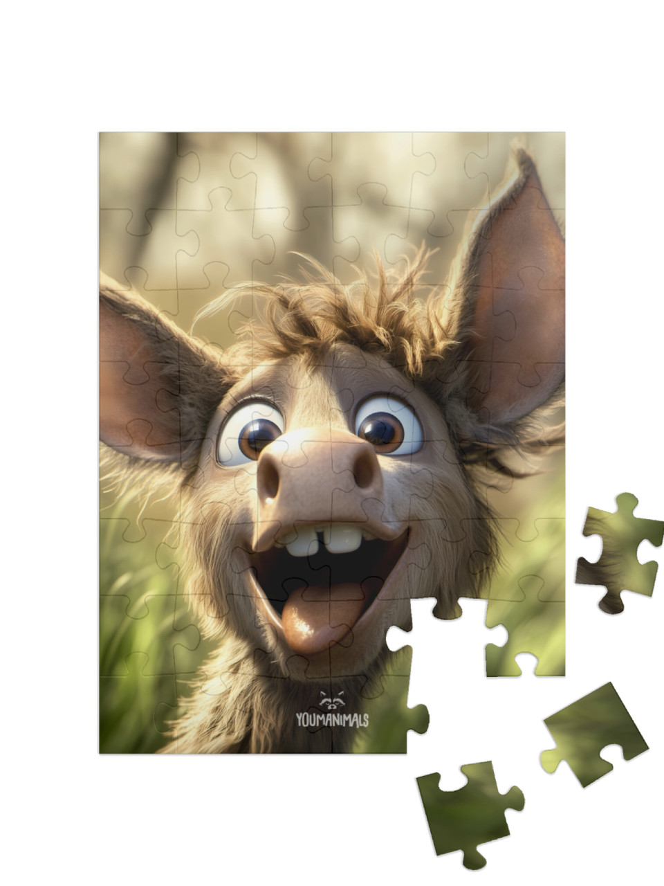 Puzzle 48 Teile „YOUMANIMALS: Donut“