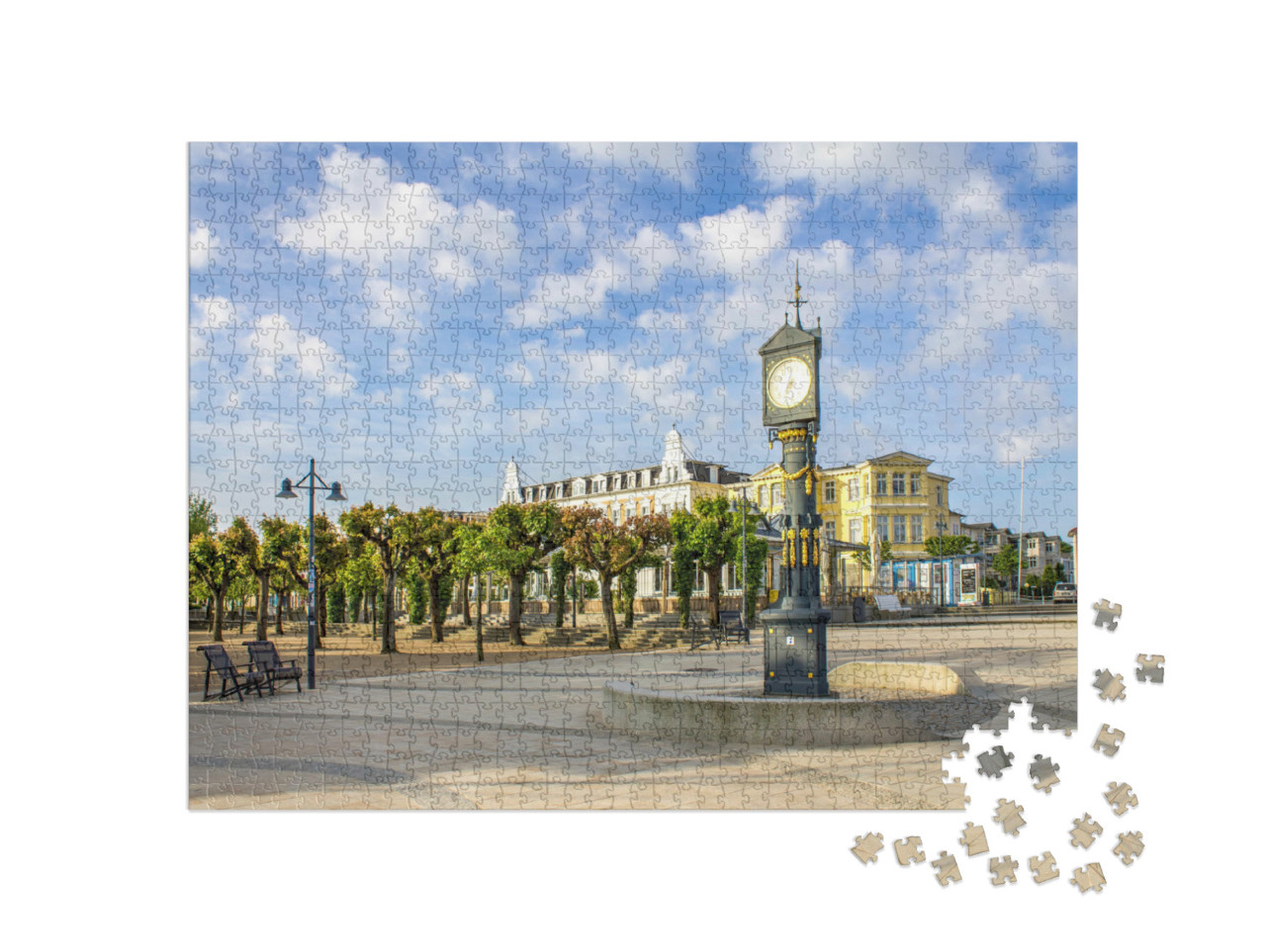 Puzzle 1000 Teile „Ahlbeck, Insel Usedom, Deutschland“