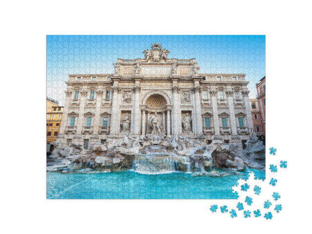 Puzzle 1000 Teile „Trevi-Brunnen, Rom, Italien“