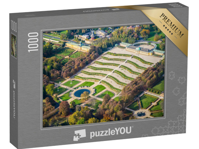 Puzzle 1000 Teile „Potsdam, Deutschland, Schloss Sanssouci im Frühherbst“