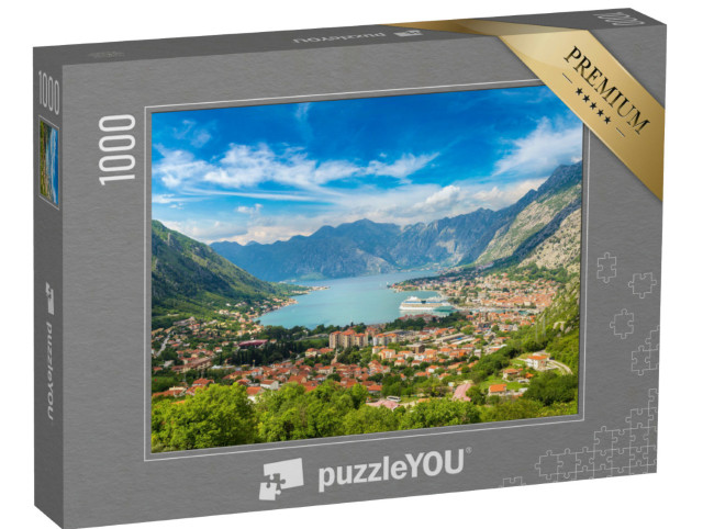 Puzzle 1000 Teile „Kotor im Sommer, Montenegro“