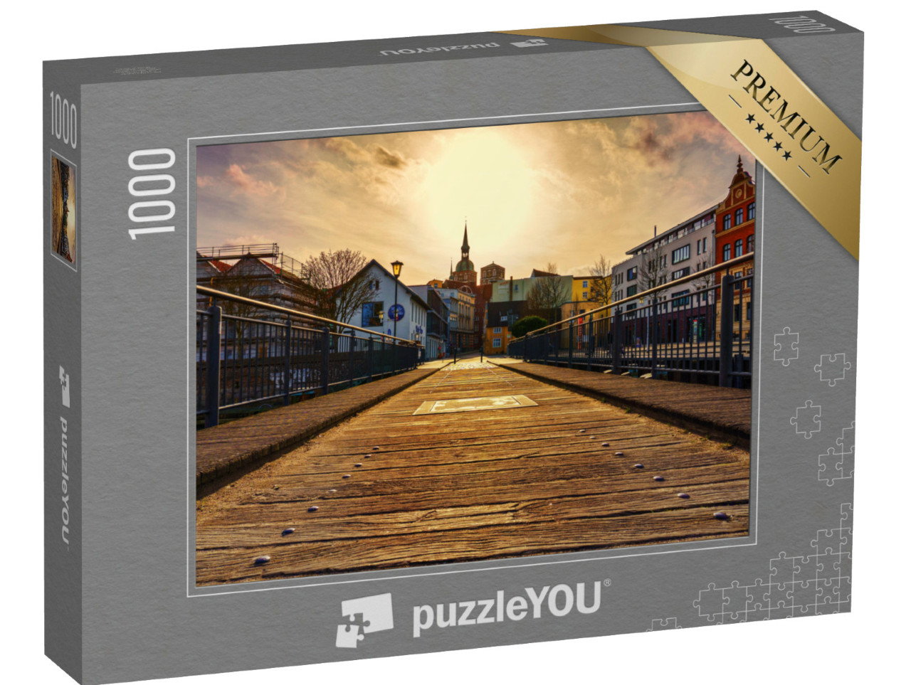Puzzle 1000 Teile „Die Hansestadt Stralsund“