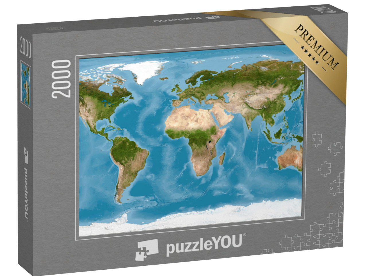 Puzzle 2000 Teile „Weltkarte“