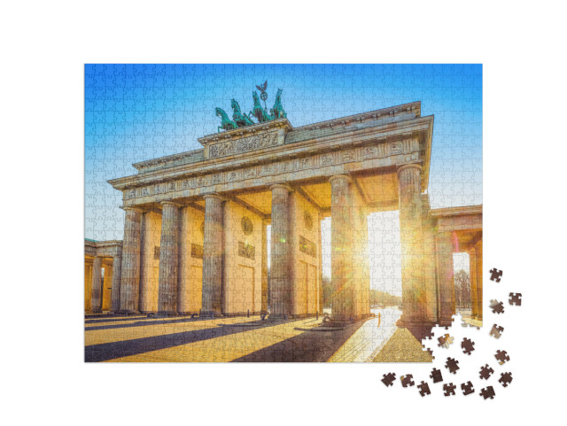Puzzle 1000 Teile „Das Brandenburger Tor, Berlin, Deutschland“