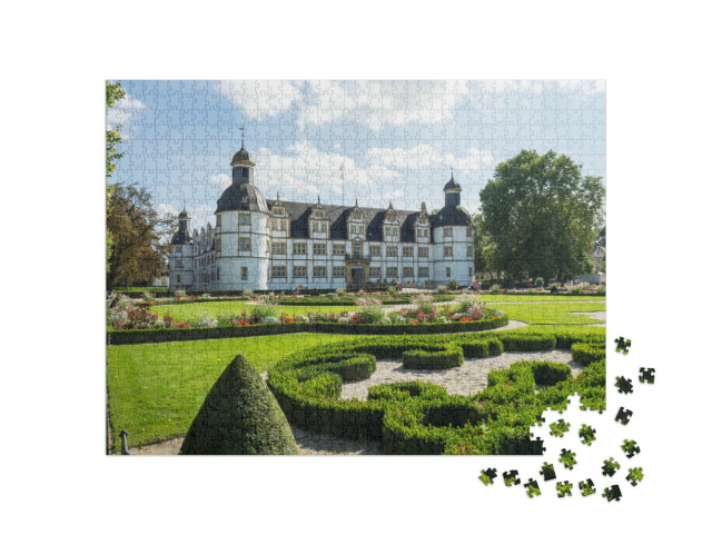 Puzzle 1000 Teile „Weißes Schloss, Deutschland“