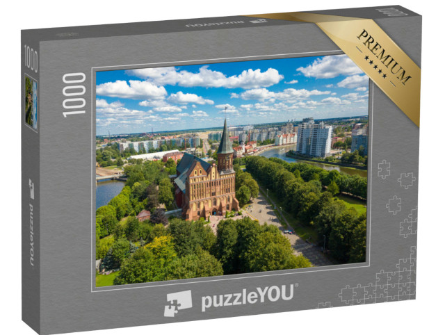Puzzle 1000 Teile „Stadtbild von Kant bei Kaliningrad, Königsberg“