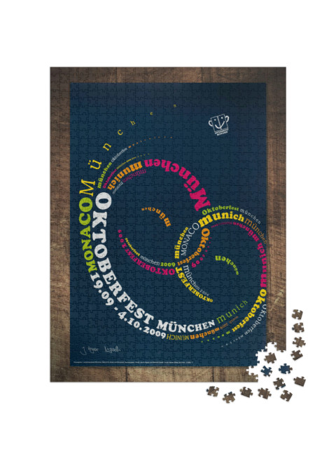 Puzzle 1000 Teile „OKTOBERFEST™ 2009 JAHRESMOTIV“
