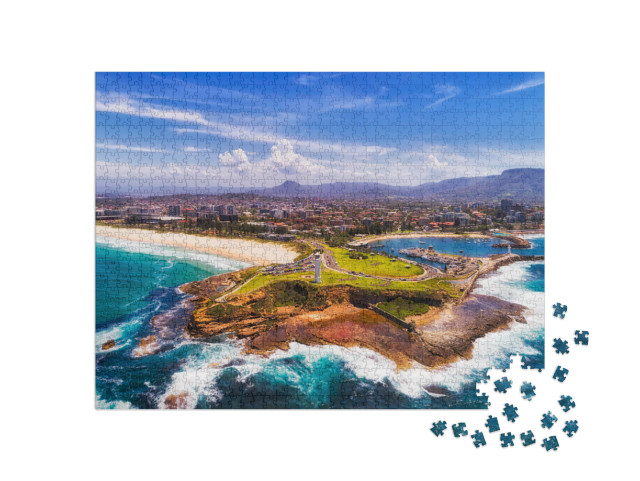 Puzzle 1000 Teile „Landzunge der Stadt Wollongong, Australien“