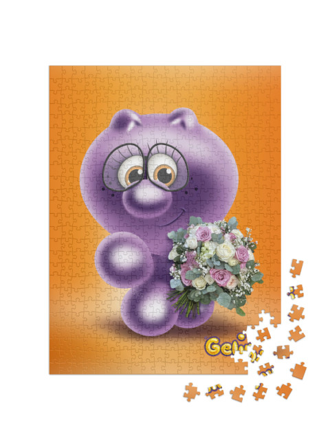 Puzzle 500 Teile „Gelini Charly“