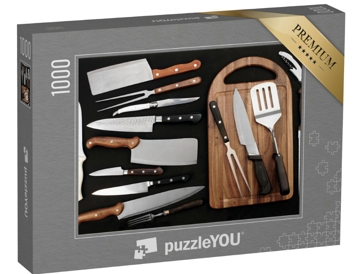 Puzzle 1000 Teile „Kochgeschirr“