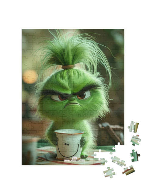 Puzzle 200 Teile „LITTLEMONSTERTIME: Grumpkin“