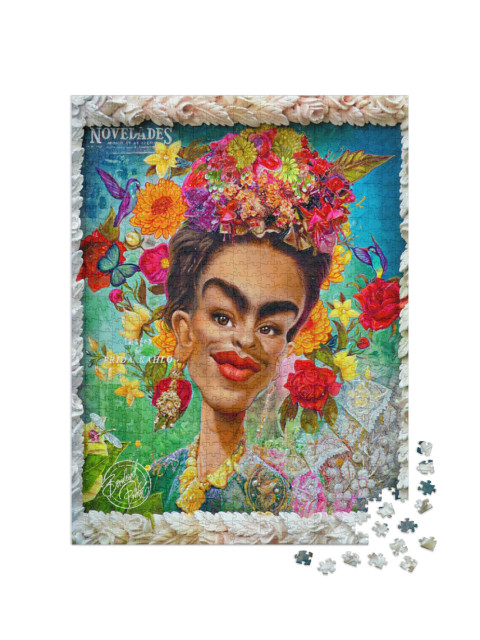 Puzzle 1000 Teile „Frida Kahlo“