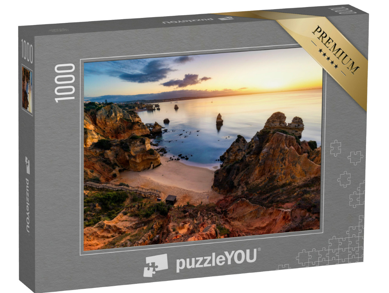 Puzzle 1000 Teile „Camilo Beach an der Algarve“