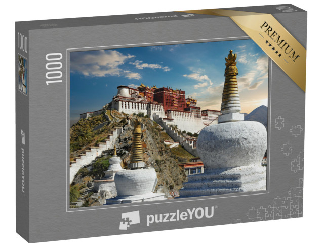 Puzzle 1000 Teile „Der Potala-Palast in Lhasa, Tibet“