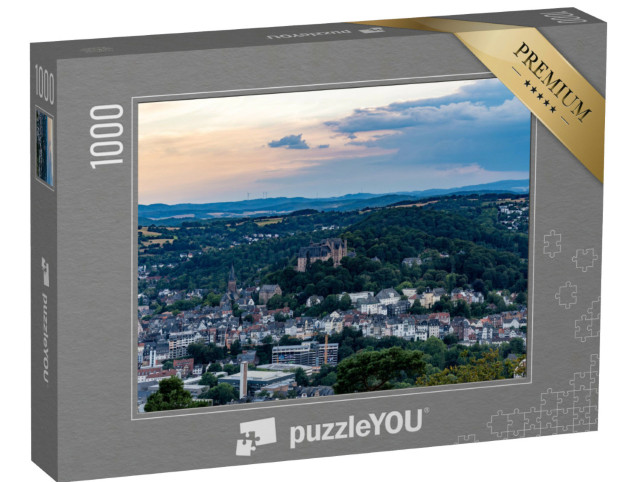 Puzzle 1000 Teile „Marburg an der Lahn mit Landgrafenschloss“