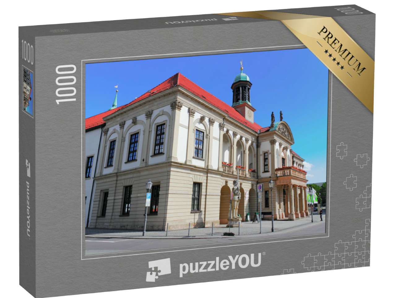 Puzzle 1000 Teile „Altes Rathaus von Magdeburg“