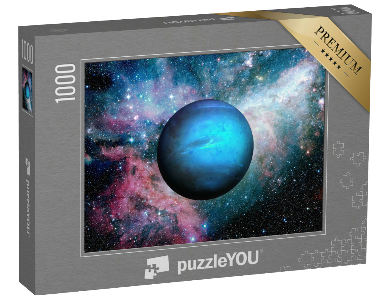 Puzzle 1000 Teile „Neptun, der am weitesten von der Sonne entfernte Planet des Sonnensystems“