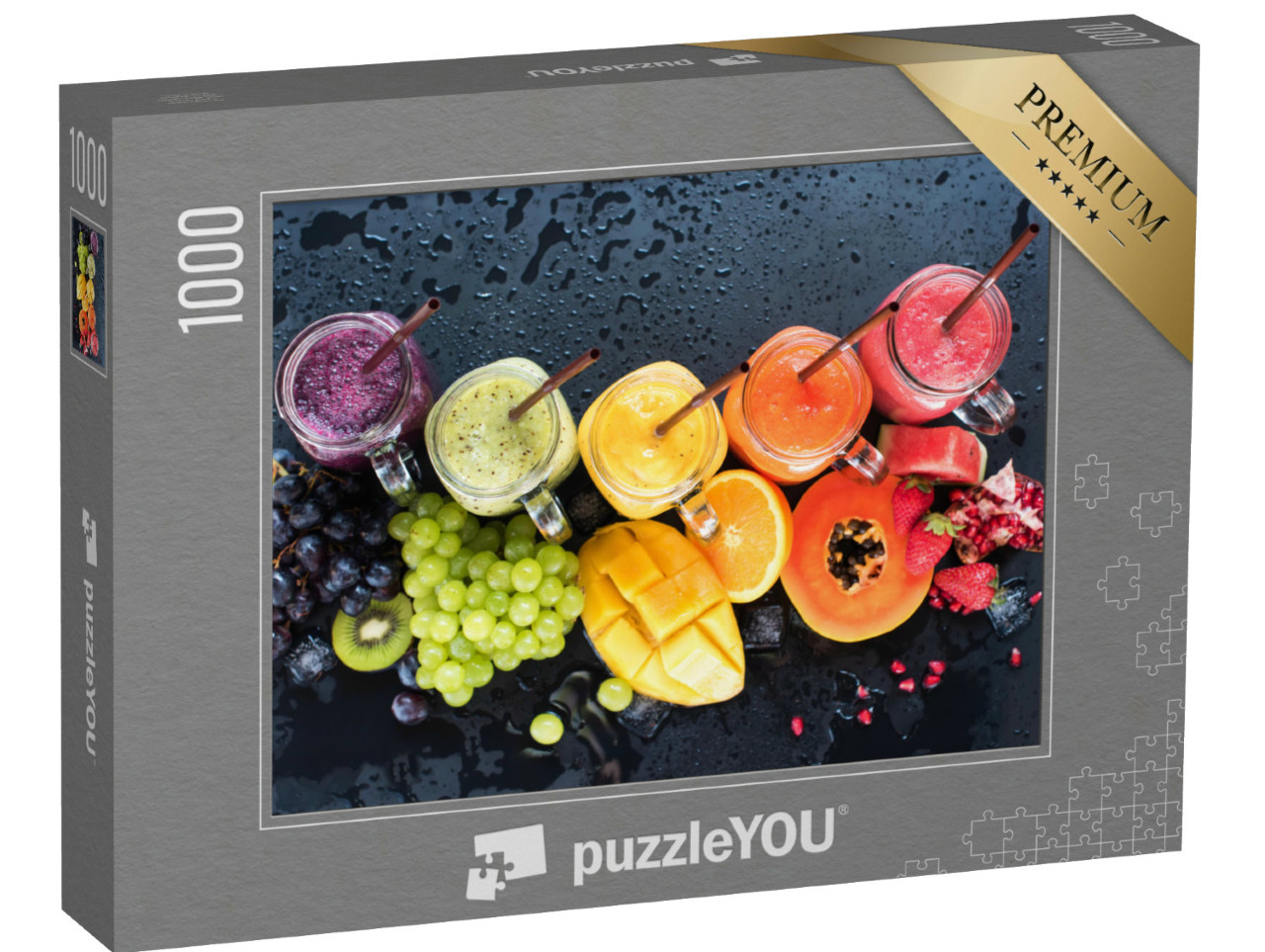 Puzzle 1000 Teile „Smoothie aus tropischen Früchten“