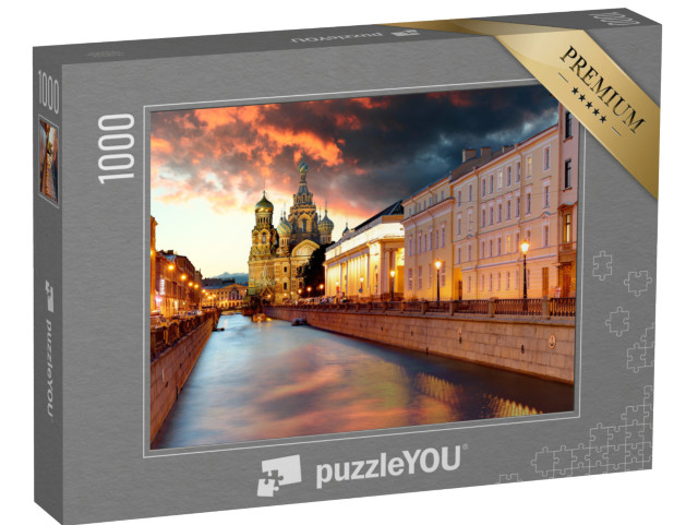 Puzzle 1000 Teile „Kirche von Sankt Petersburg, Russland“