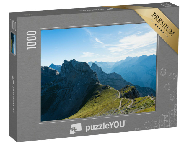 Puzzle 1000 Teile „Wildes Karwendelgebirge, Deutschland“