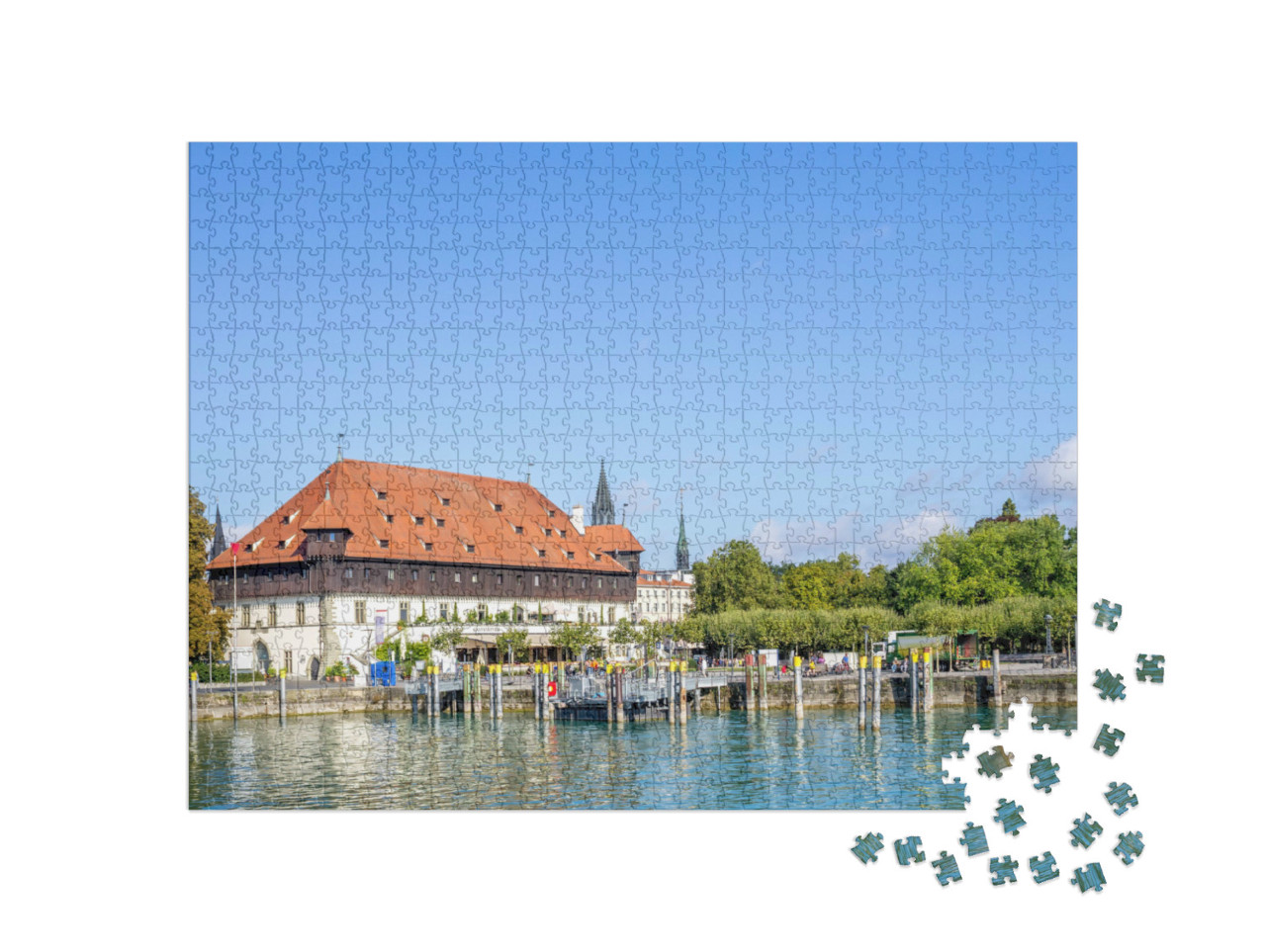 Puzzle 1000 Teile „Konzil, Konstanz“