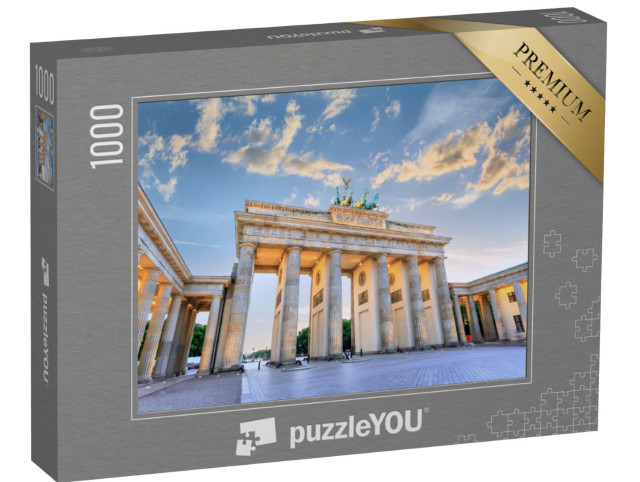 Puzzle 1000 Teile „Das Brandenburger Tor bei Sonnenuntergang“