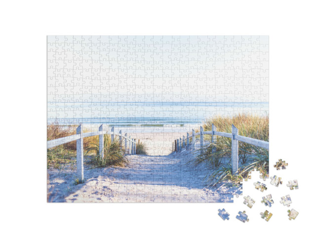 Puzzle 500 Teile „Weg zum Strand an der Ostsee“