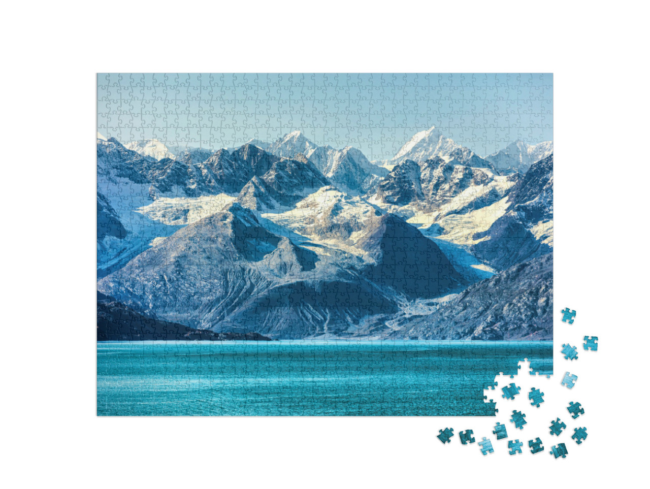 Puzzle 1000 Teile „Glacier Bay National Park in Alaska“