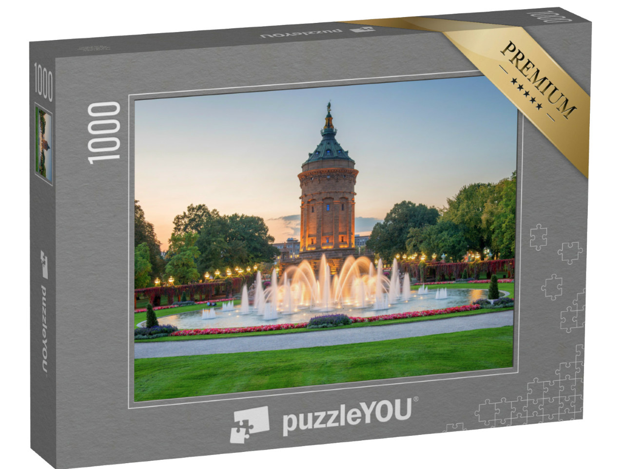 Puzzle 1000 Teile „Mannheim, Deutschland“