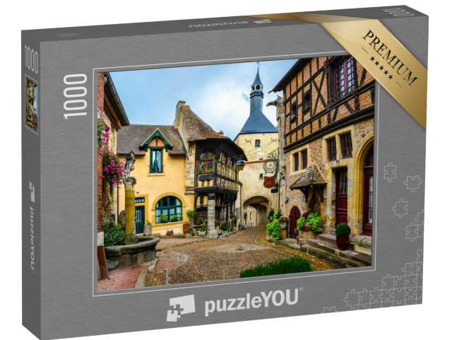 Puzzle 1000 Teile „Rothenburg ob der Tauber, Märchenstadt in Bayern, Deutschland“