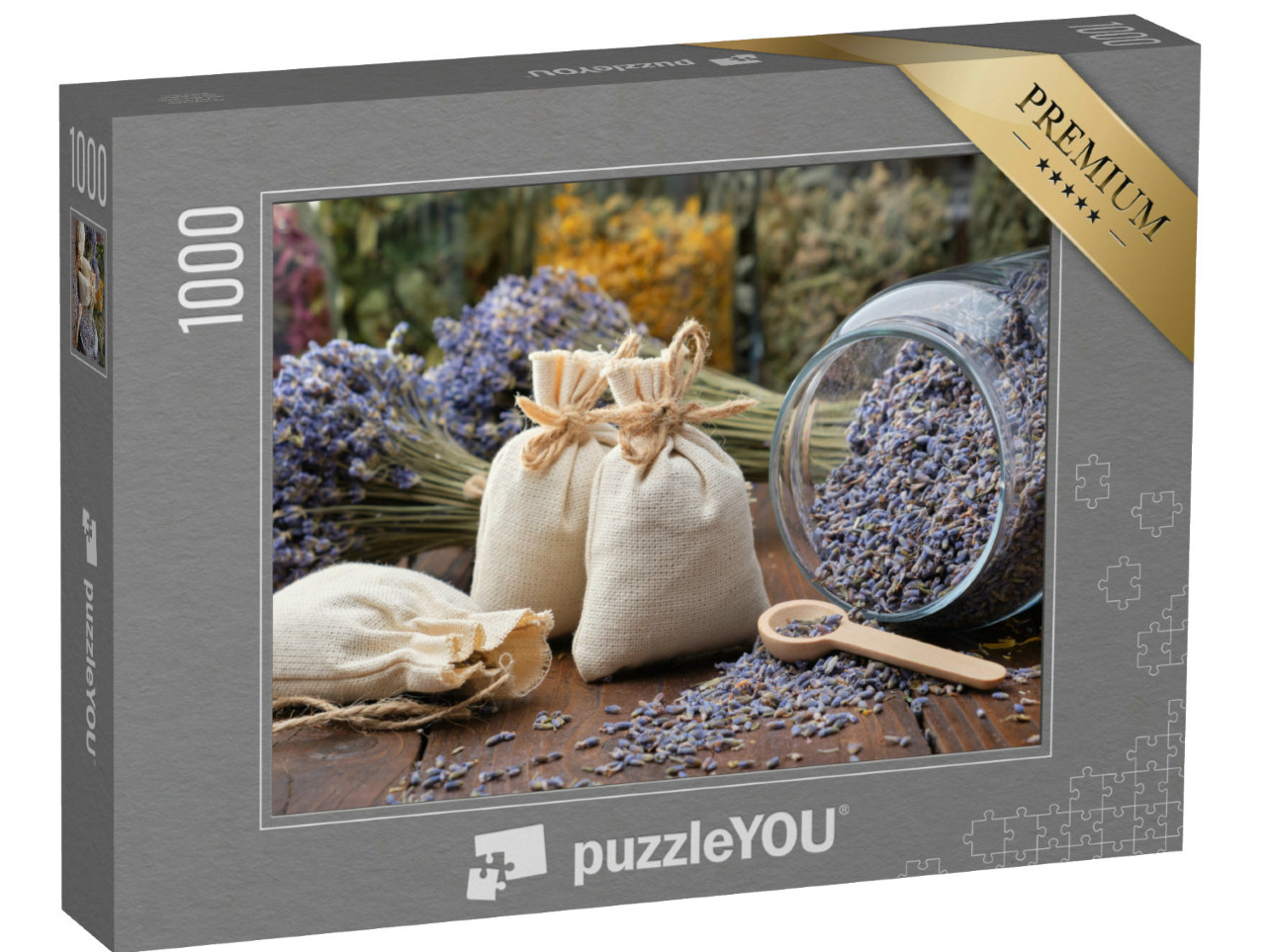 Puzzle 1000 Teile „Getrockneter Lavendel“