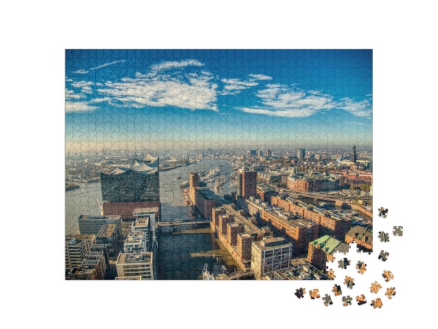Puzzle 1000 Teile „Elbphilharmonie, Hamburg“