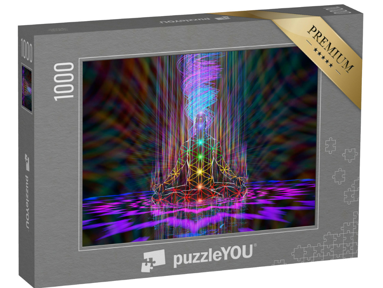 Puzzle 1000 Teile „Harmonie der Demiurgen-Meditation“
