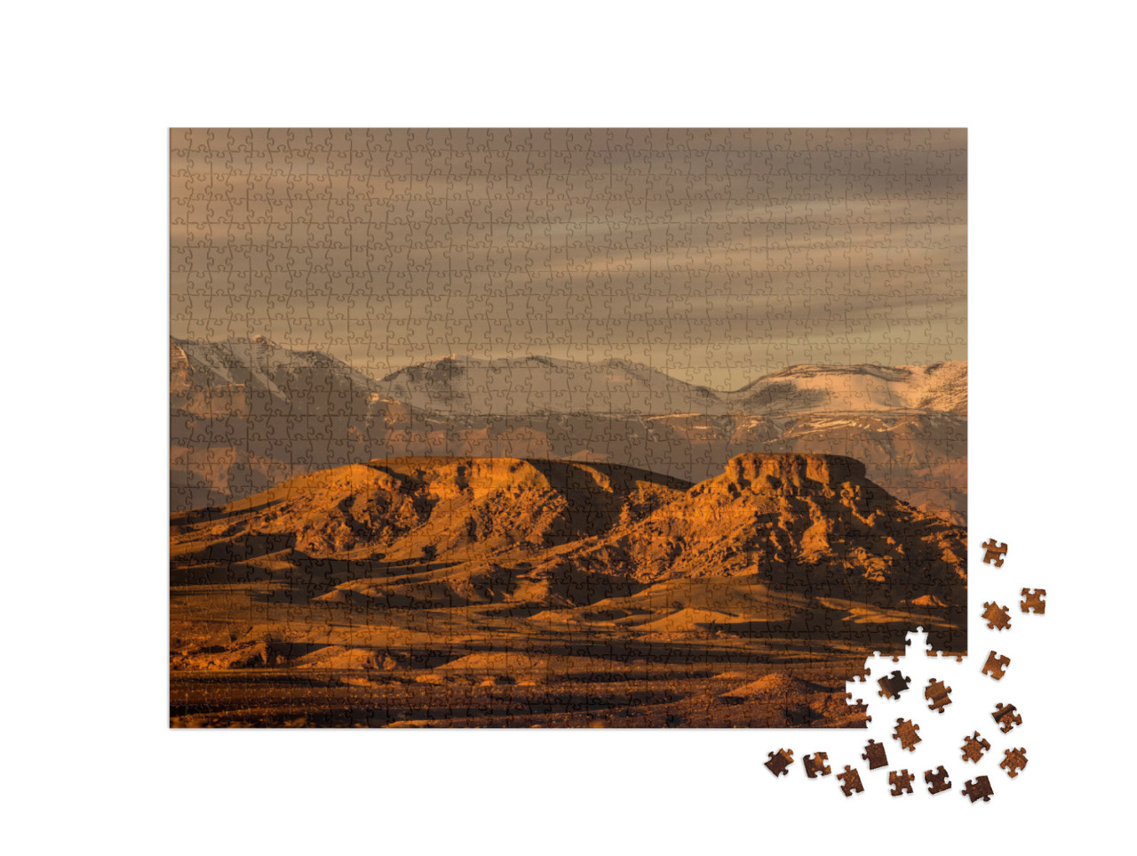 Puzzle 1000 Teile „Das Atlasgebirge“