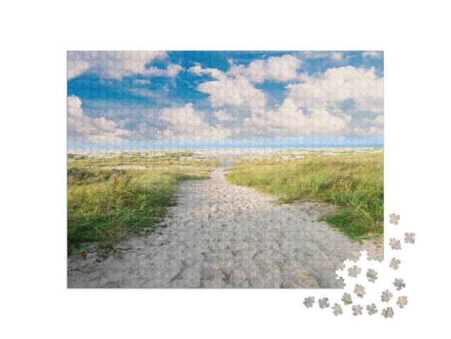 Puzzle 1000 Teile „Die Dünen der Nordseeinsel Langeoog“