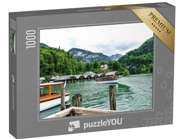 Puzzle 1000 Teile „Der Königssee, smaragdgrünes Kleinod im Nationalpark Berchtesgaden“