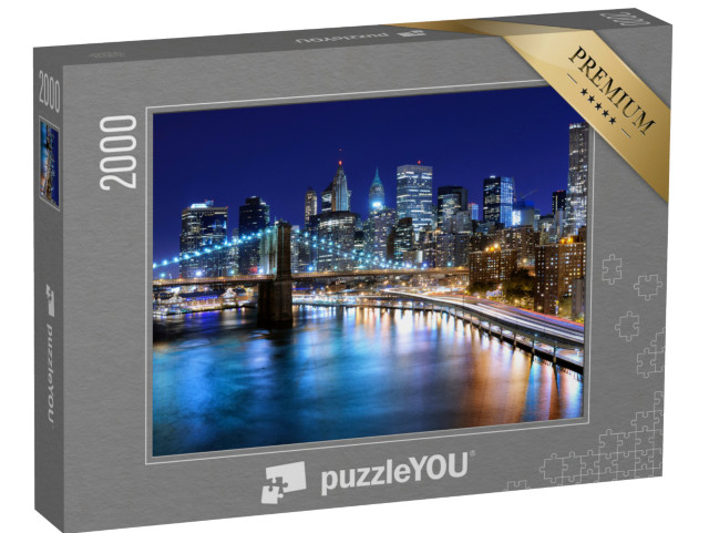 Puzzle 2000 Teile „Skyline des Stadtzentrums von New York“
