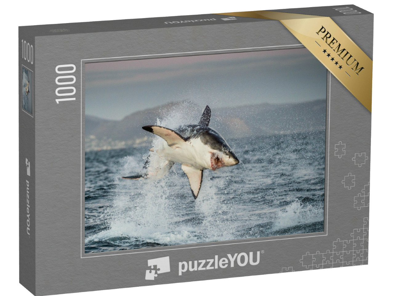 Puzzle 1000 Teile „Weißer Hai“