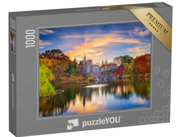 Puzzle 1000 Teile „Central Park, New York City am Schloss Belvedere“