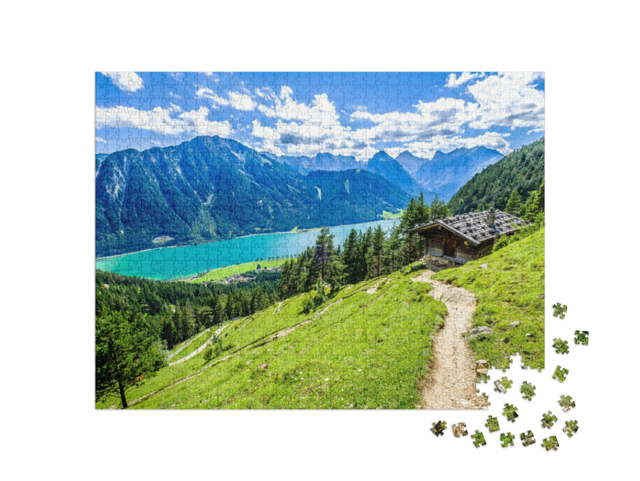 Puzzle 1000 Teile „Achensee in Österreich“