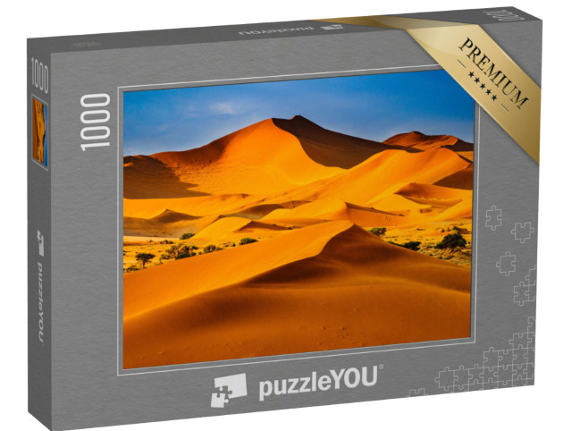 Puzzle 1000 Teile „Wüste von Namibia: eine Düne in der Sonne“